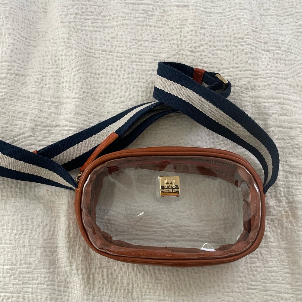 Hampton Road Striped Clear Stadium Bag